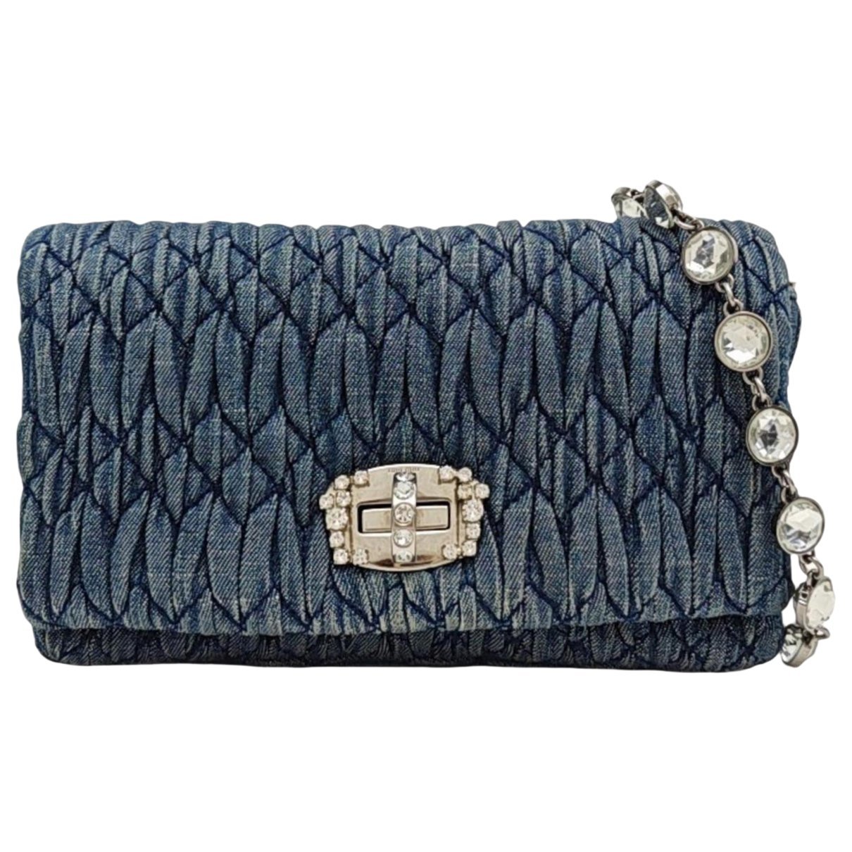 Miu Crystal crossbody bag