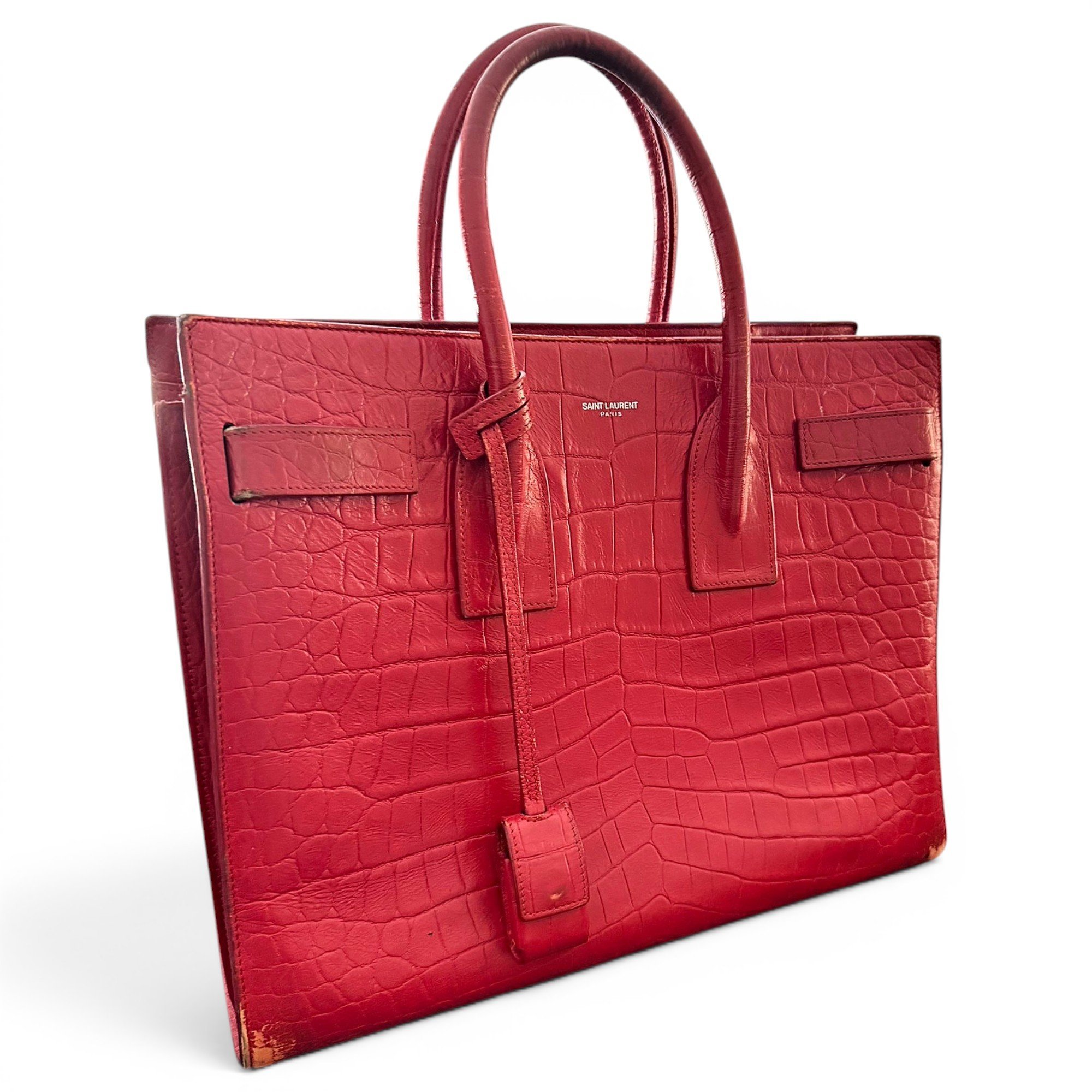 Sac de Jour leather tote