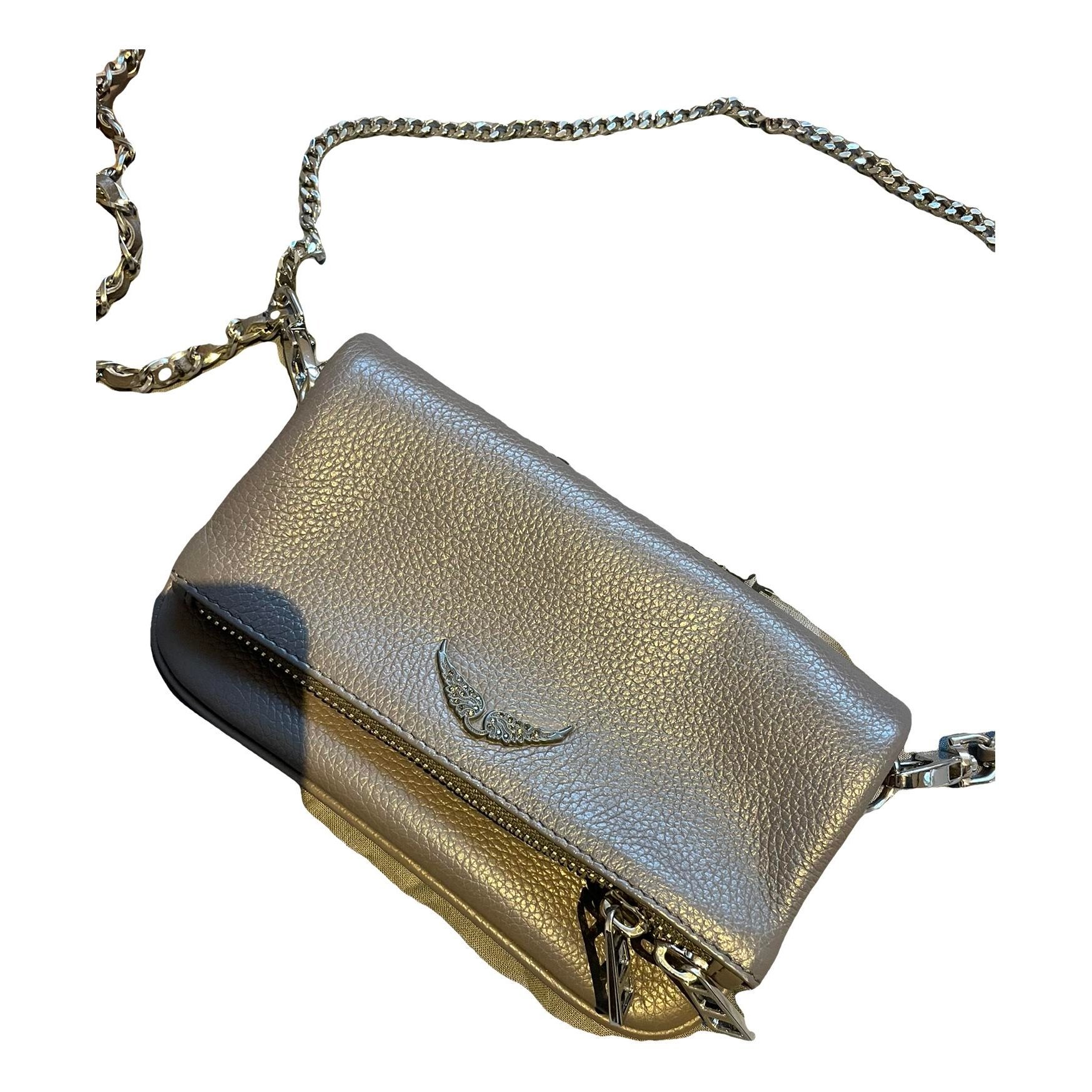 Leather crossbody bag