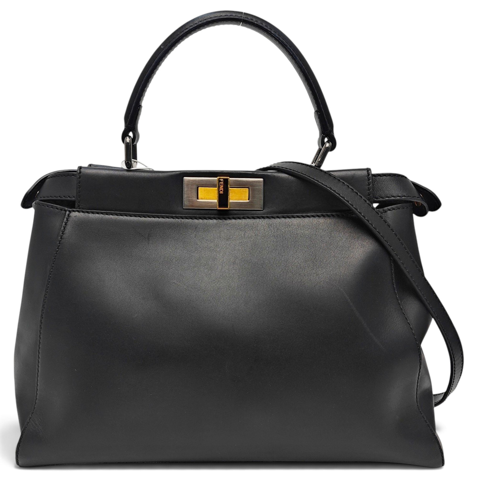 Peekaboo Essentially leather handbag