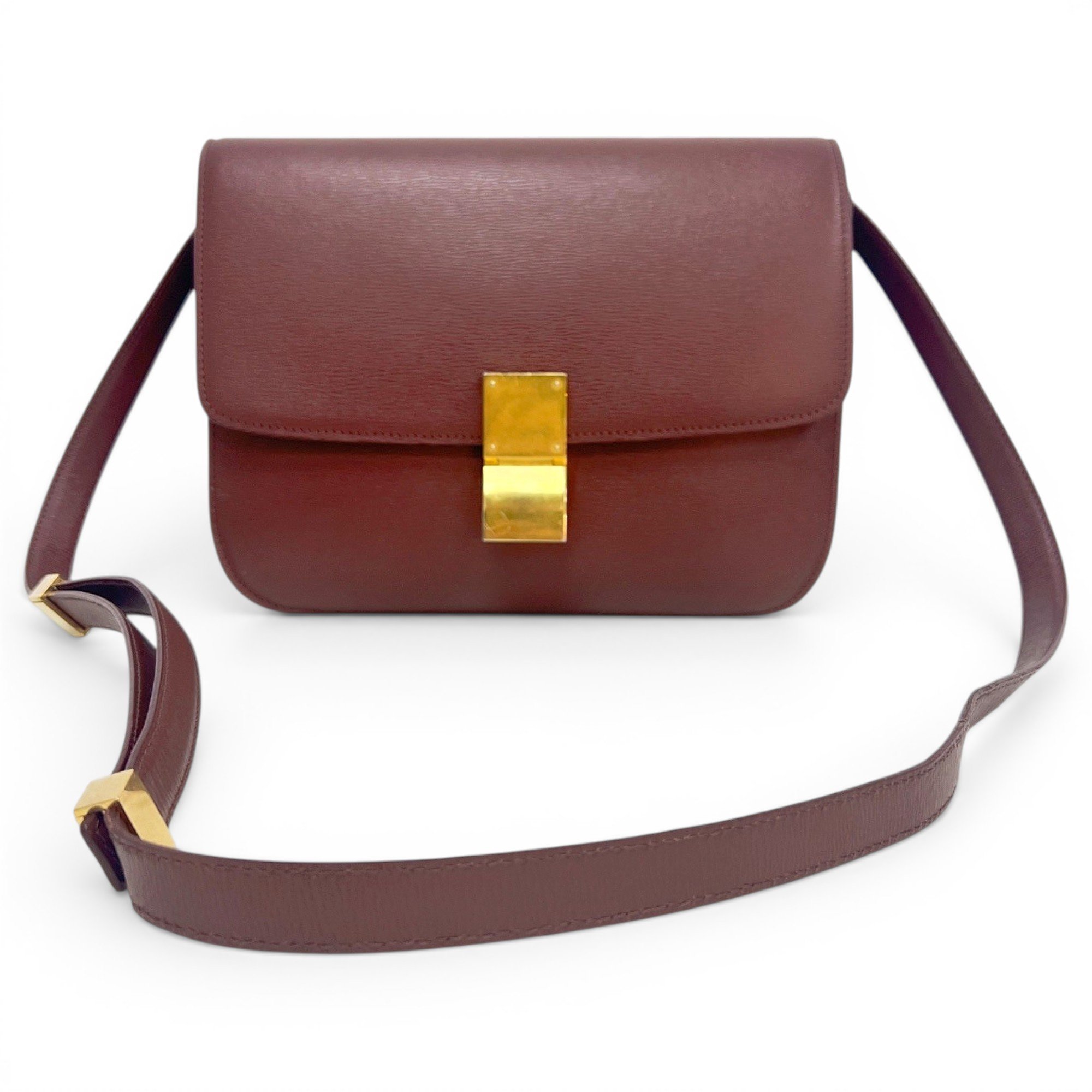 Classic leather handbag