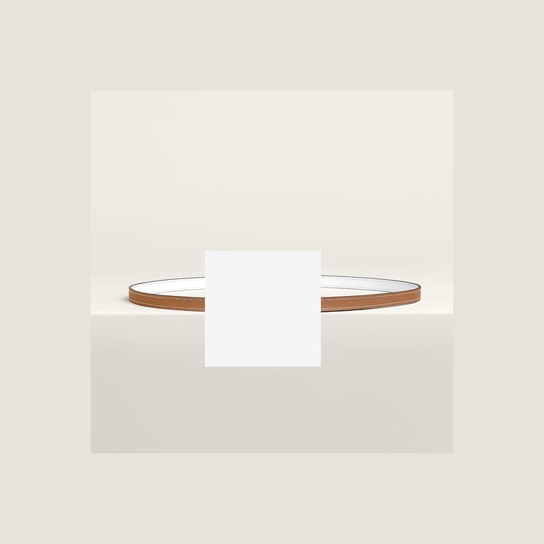 Cavaliere belt buckle & Reversible leather strap 13 mm