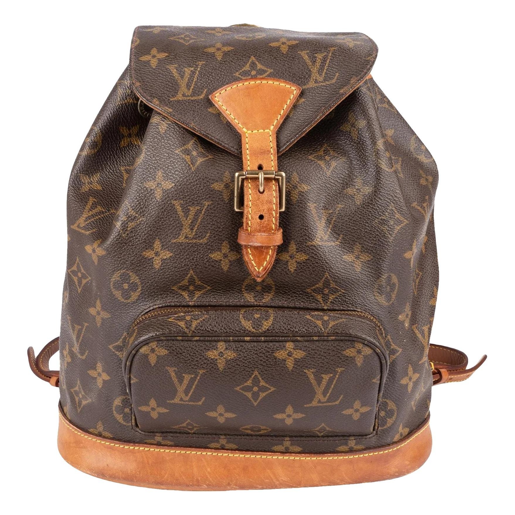 Louis Vuitton Montsouris leather backpack
