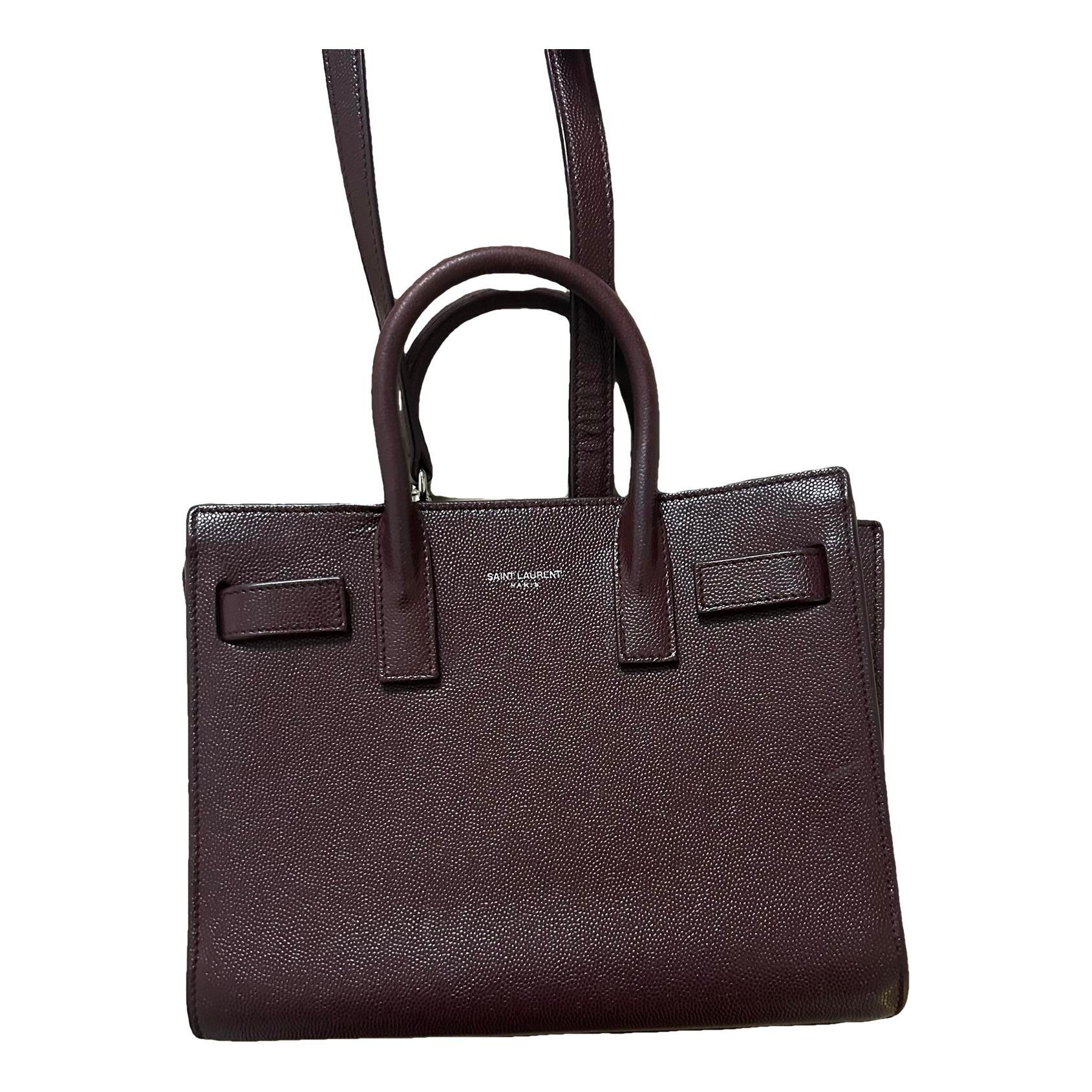 Sac de Jour leather tote