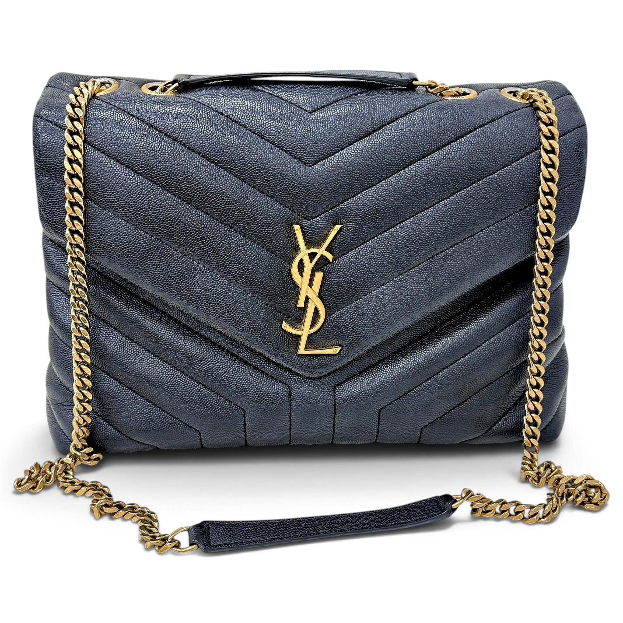 Loulou leather handbag