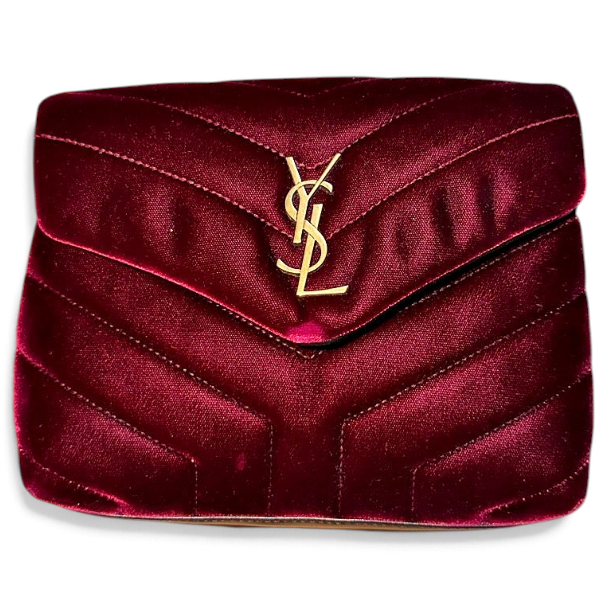 Loulou Toy velvet crossbody bag