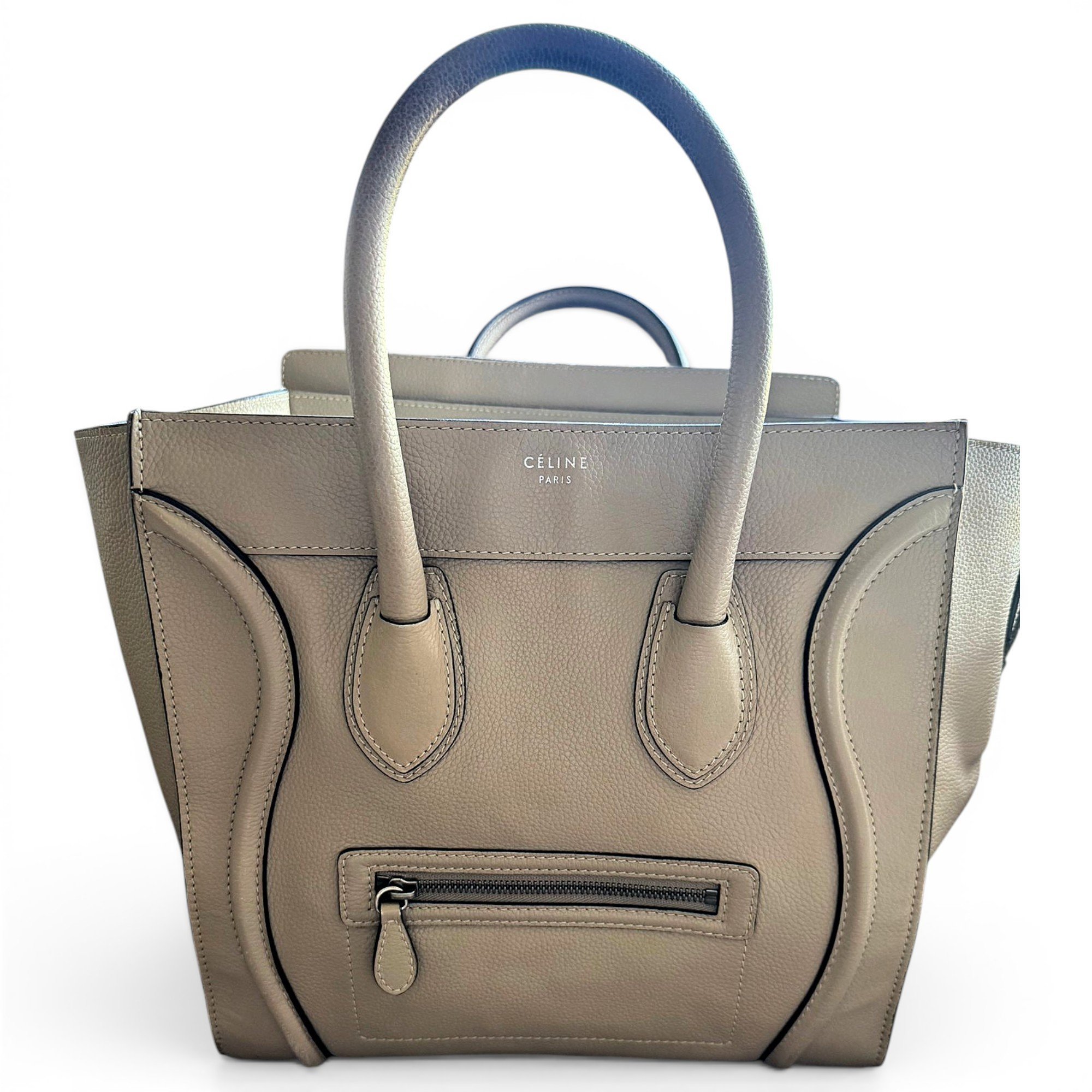 Luggage leather handbag