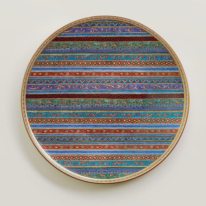 Sans Coloris Cheval D’orient Presentation Plate