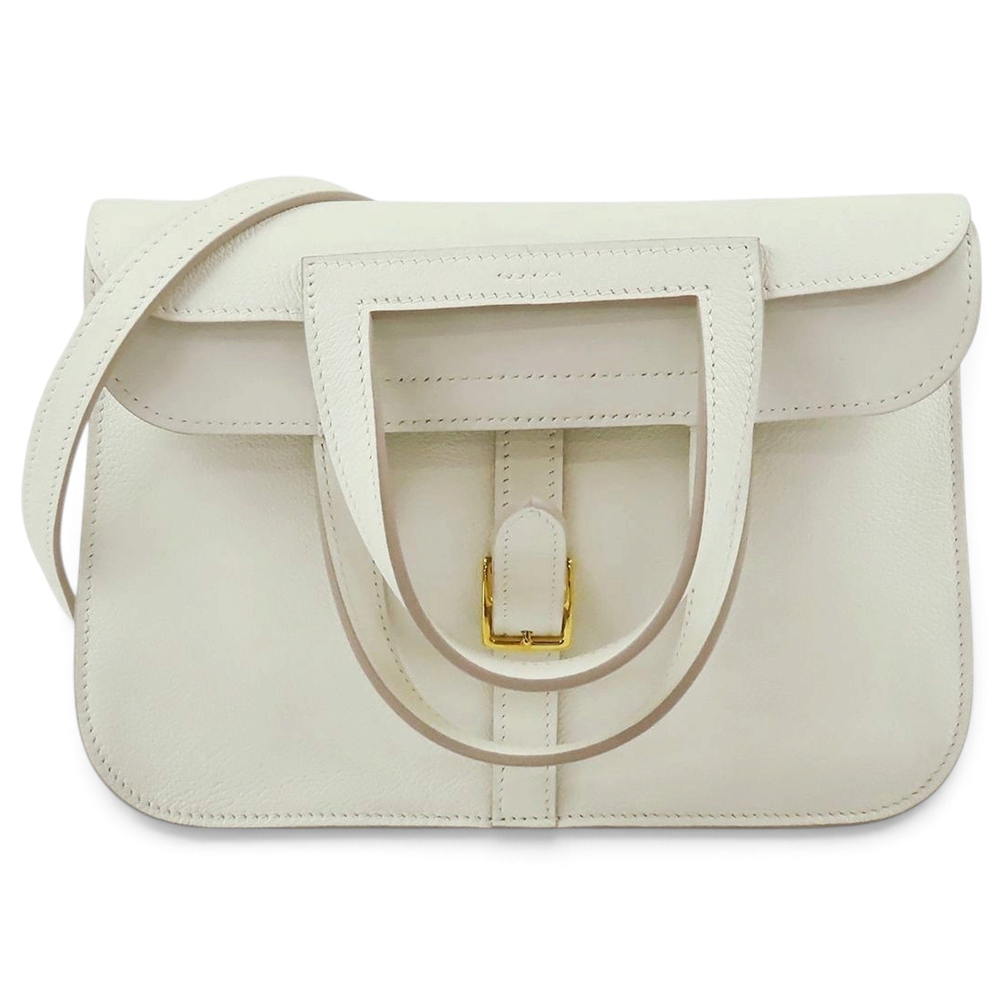 Halzan leather handbag