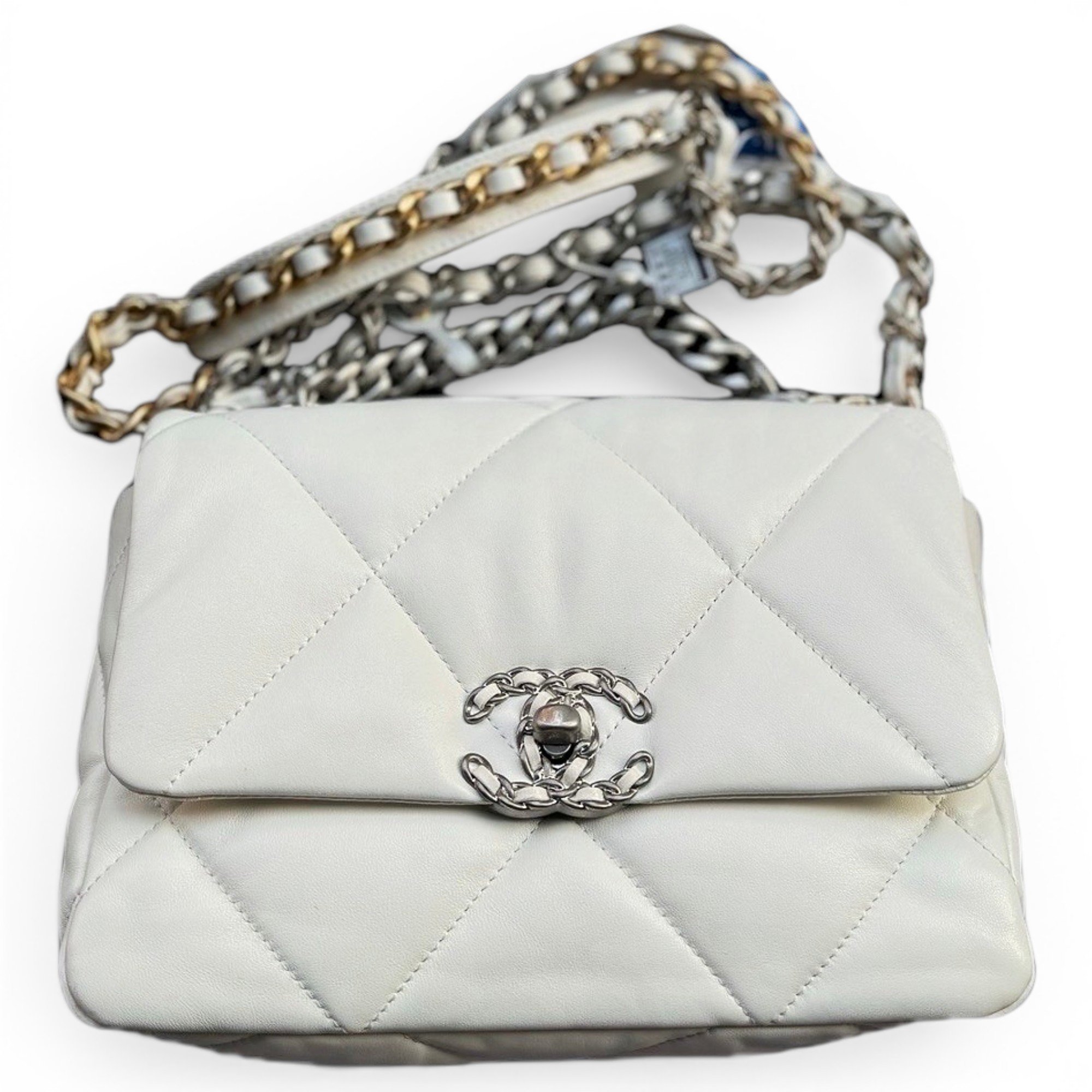 Chanel 19 leather handbag