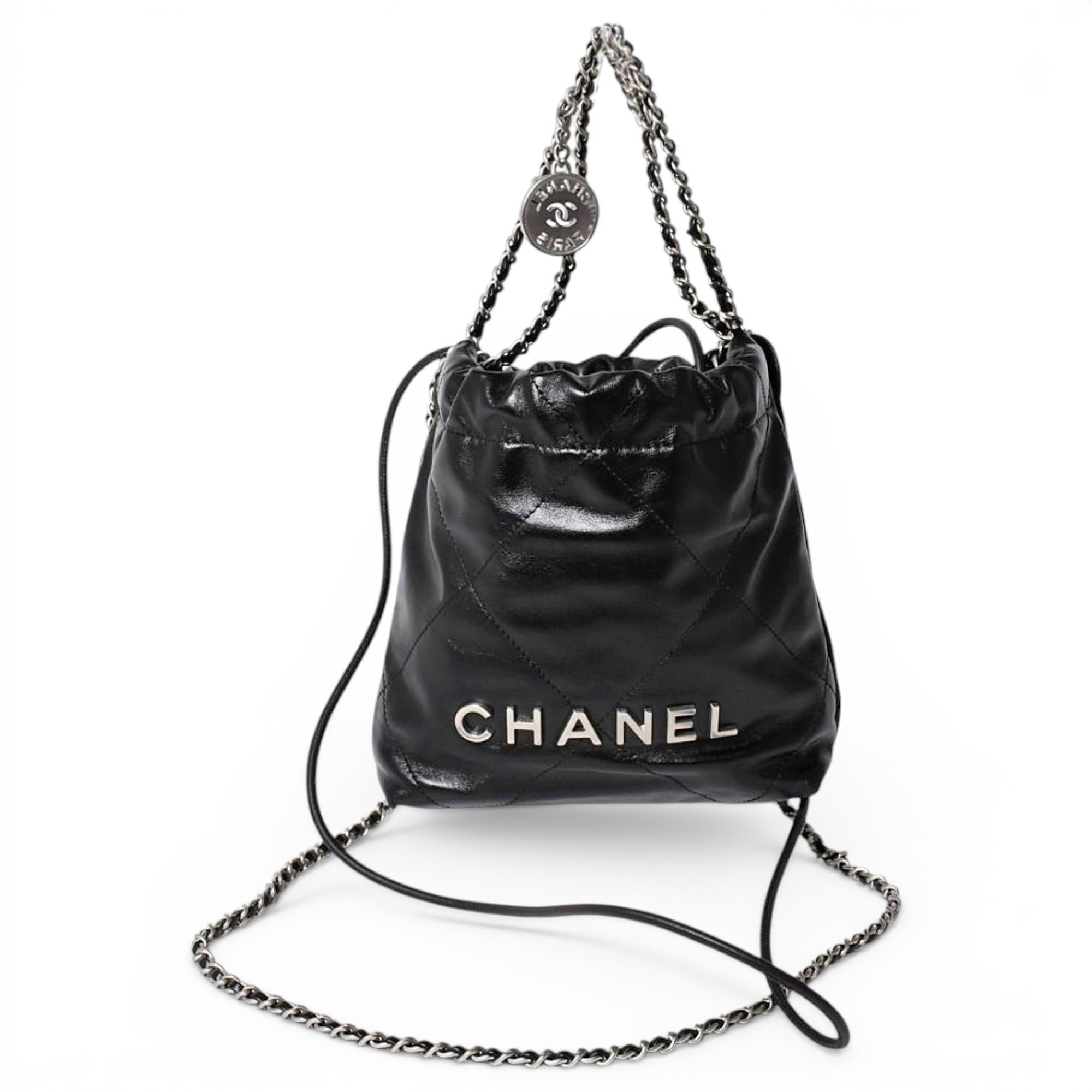 Chanel 22 leather handbag