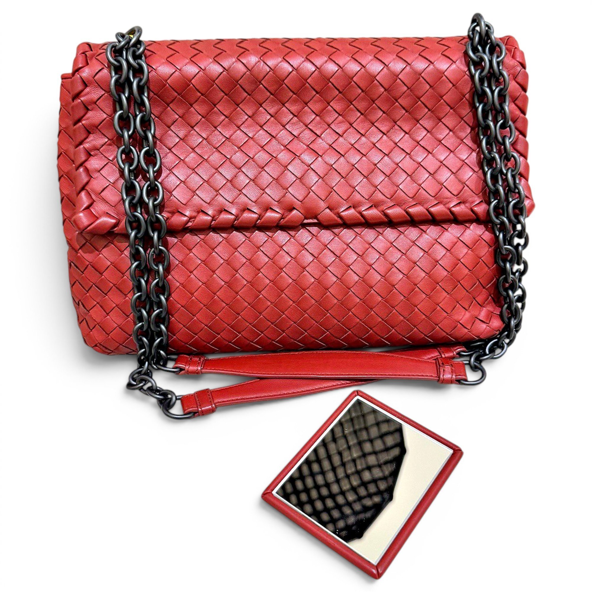 Olimpia leather handbag