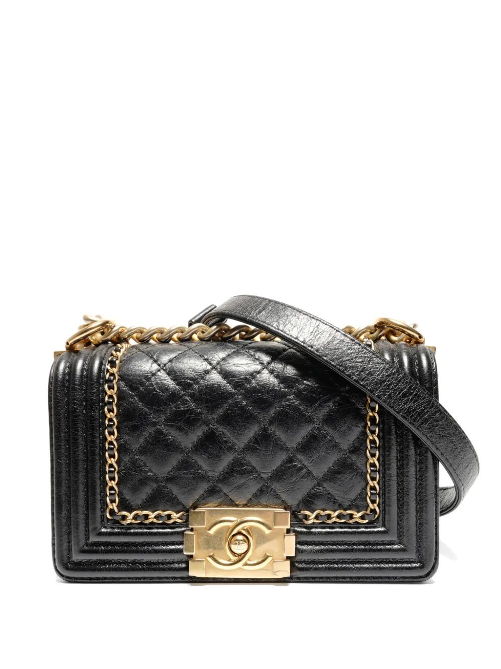 2016-2017 Boy quilted shoulder bag