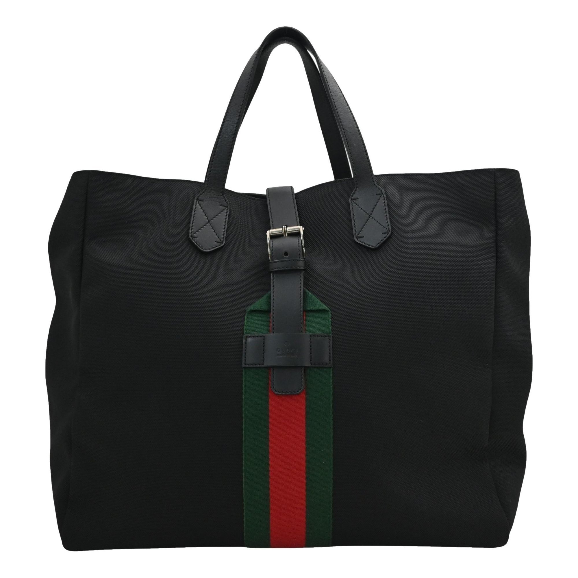 Leather tote