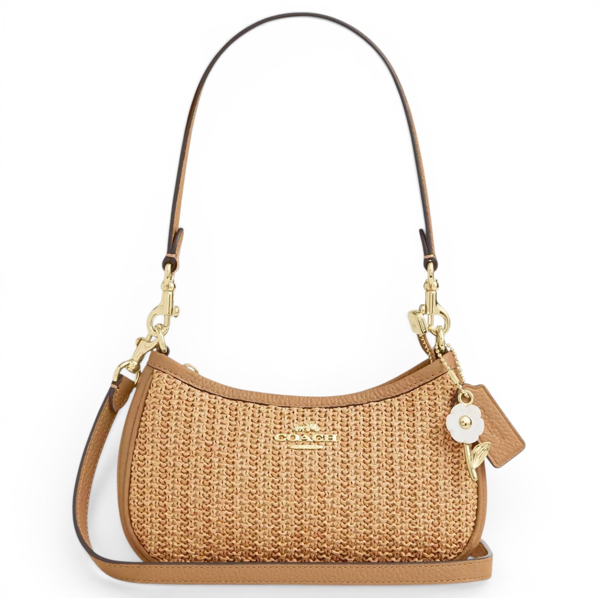 Leather crossbody bag