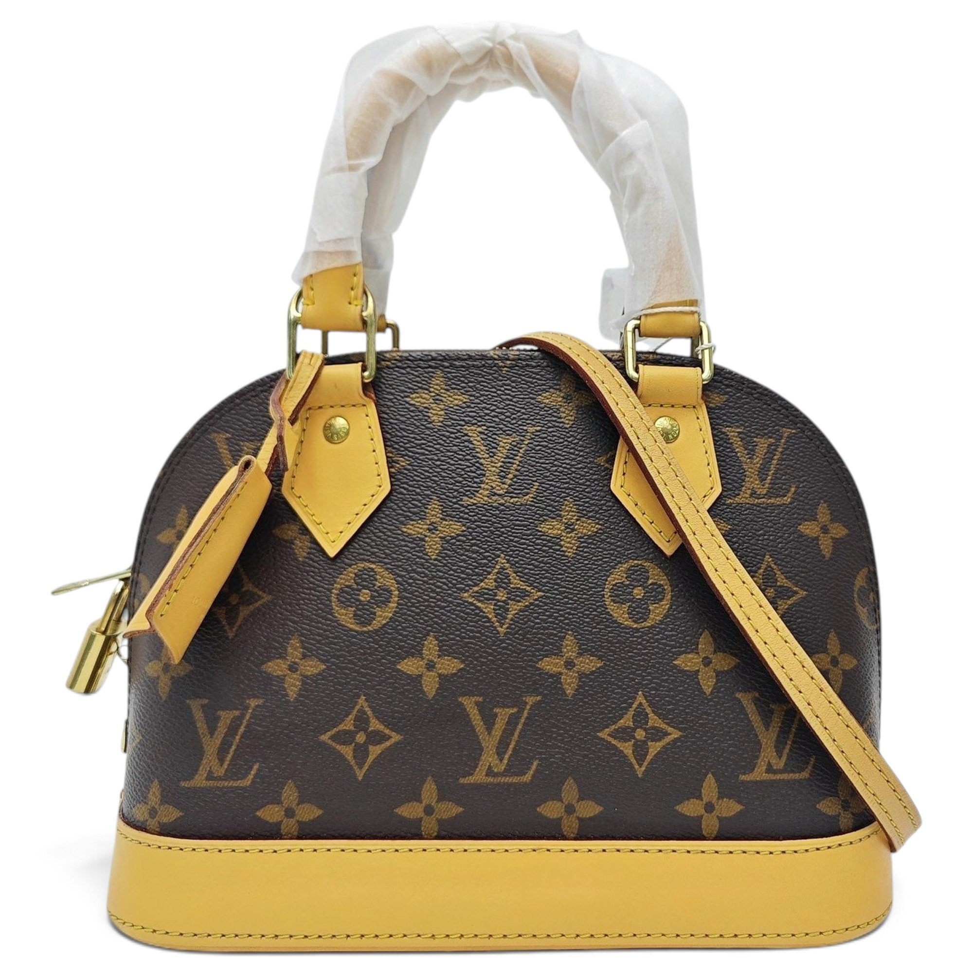Alma leather handbag