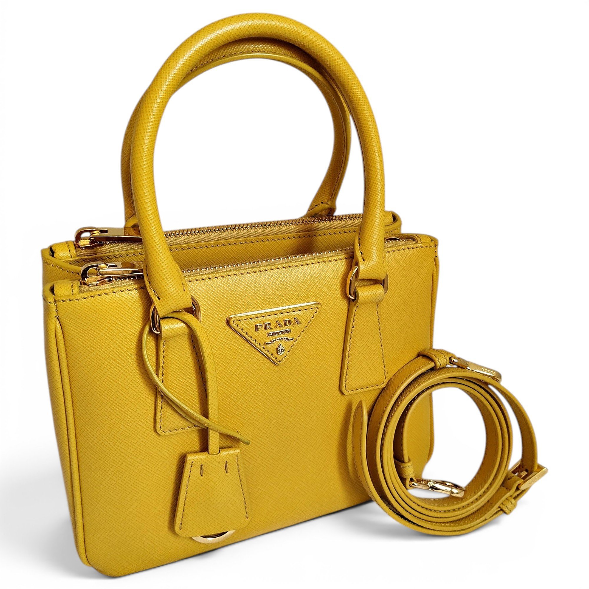 Galleria leather handbag