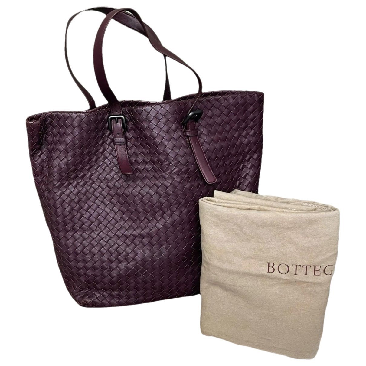 Fourre-Tout leather handbag