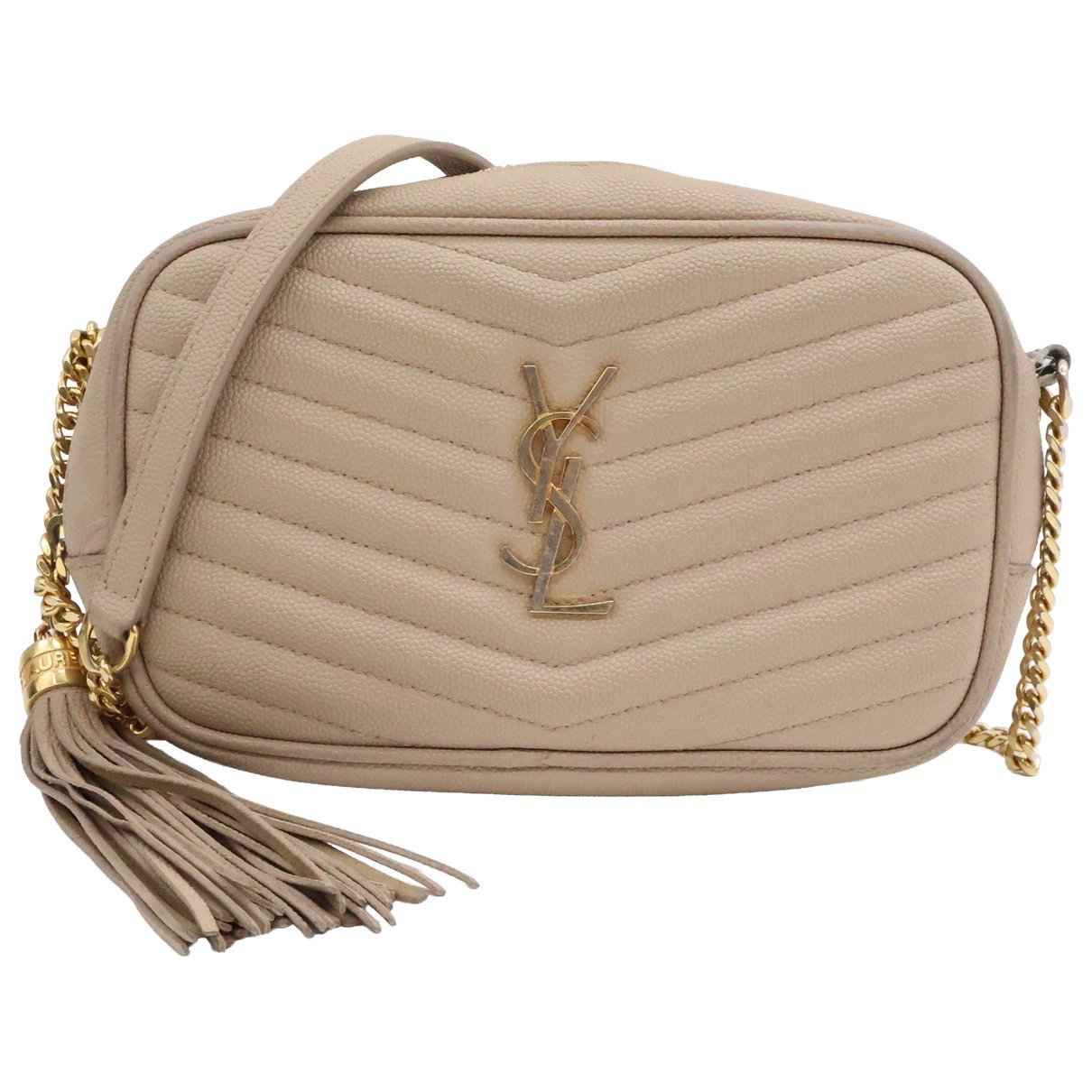 Camera Lou leather handbag