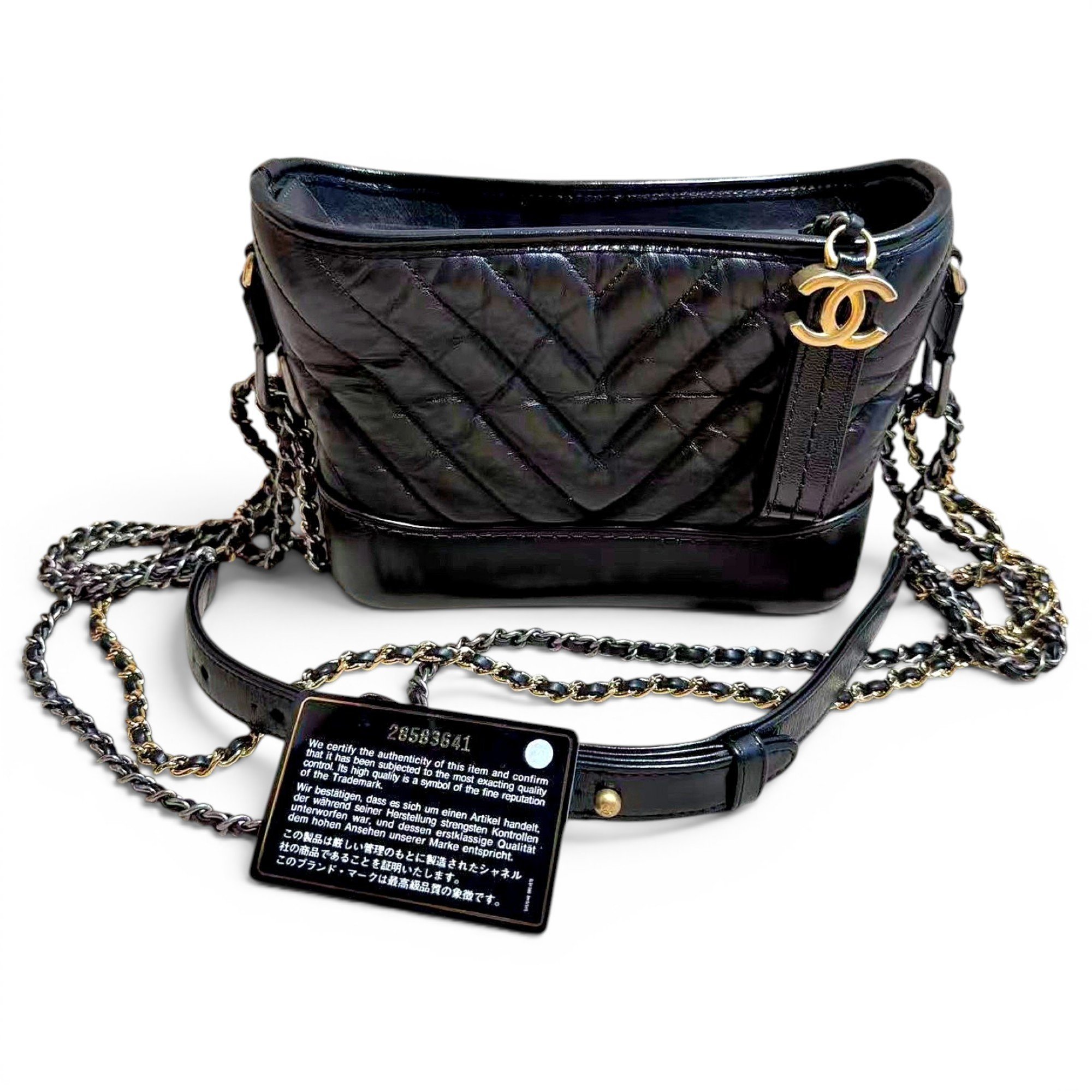 Gabrielle leather handbag