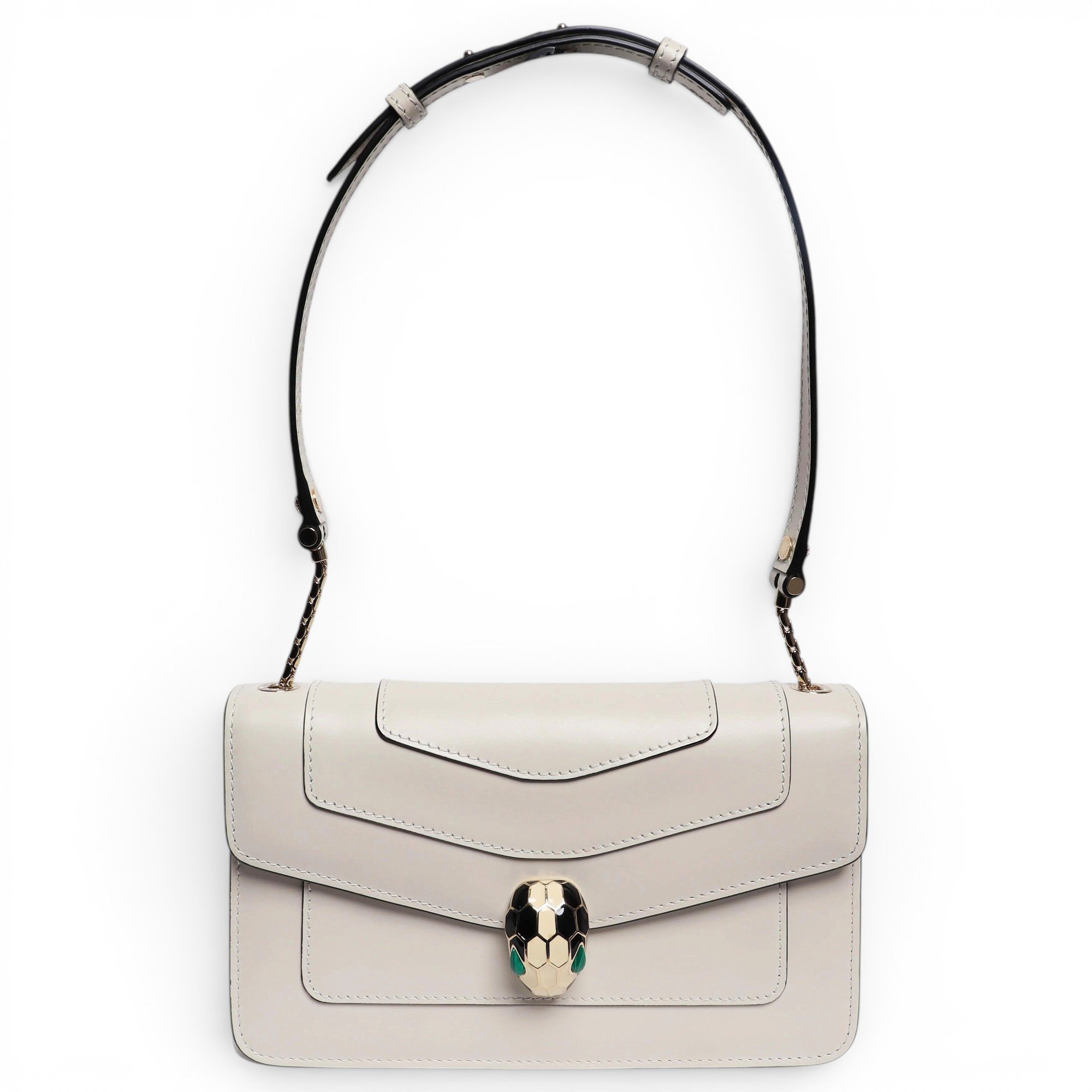 Serpenti leather crossbody bag