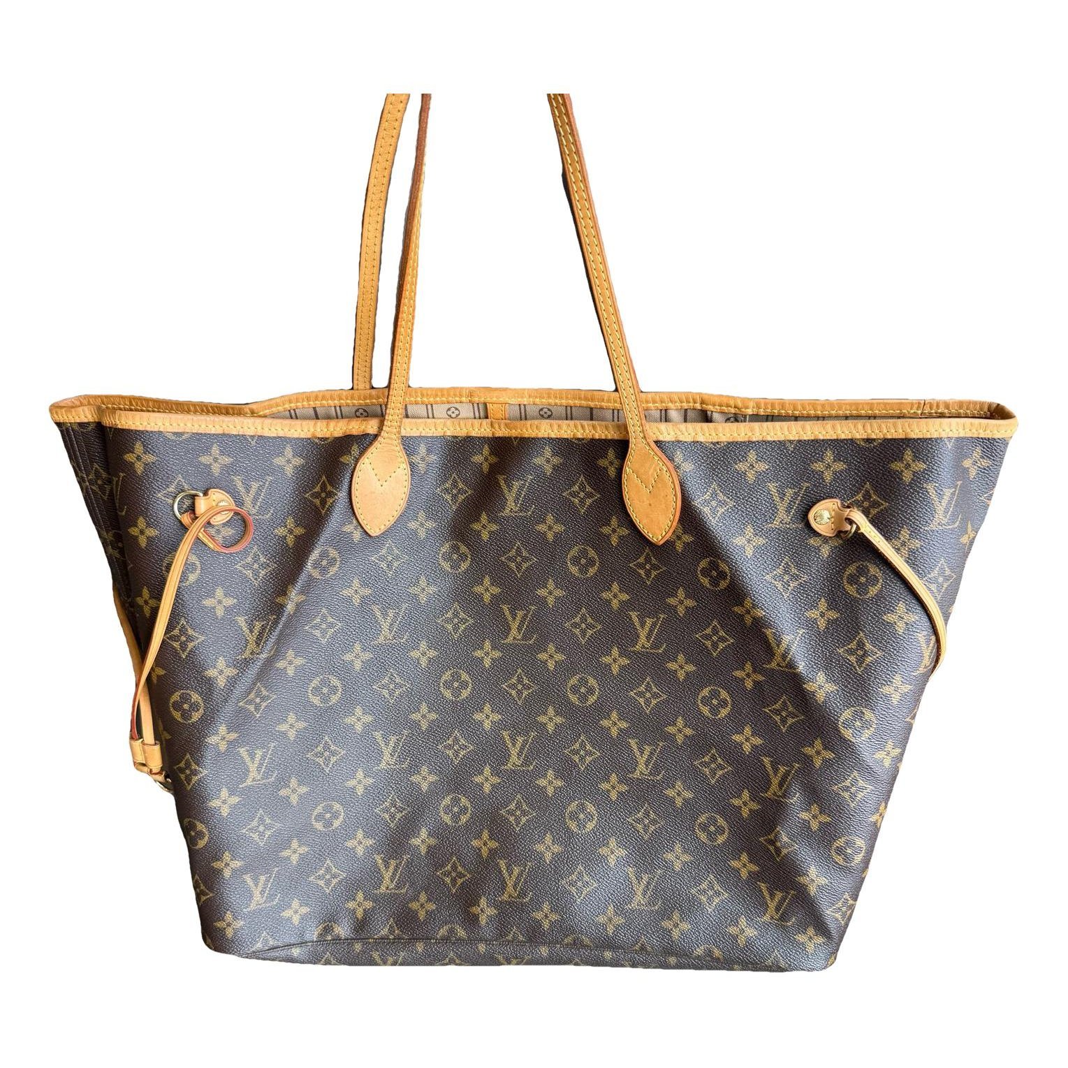 Neverfull leather handbag