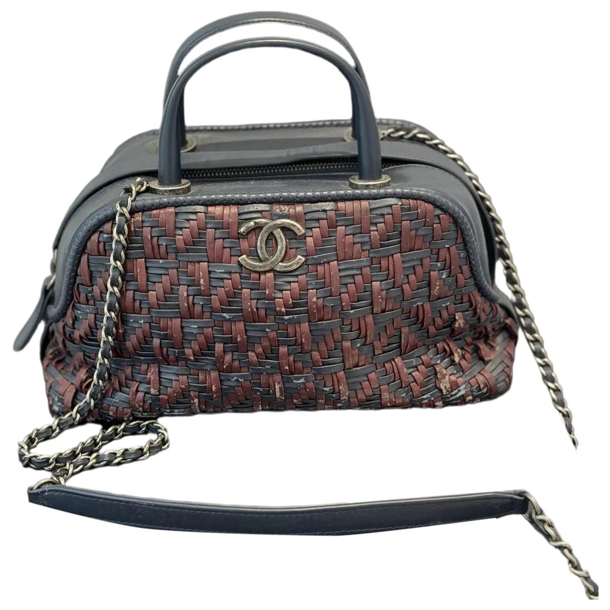 Bowling Bag leather handbag