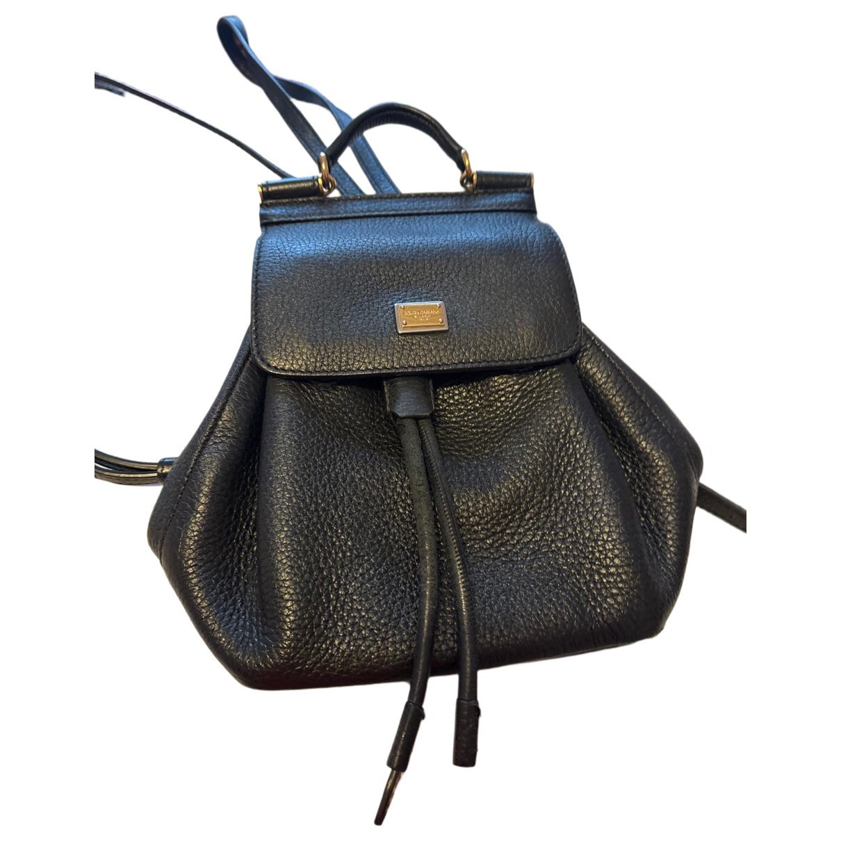 Dolce & Gabbana Sicily leather backpack