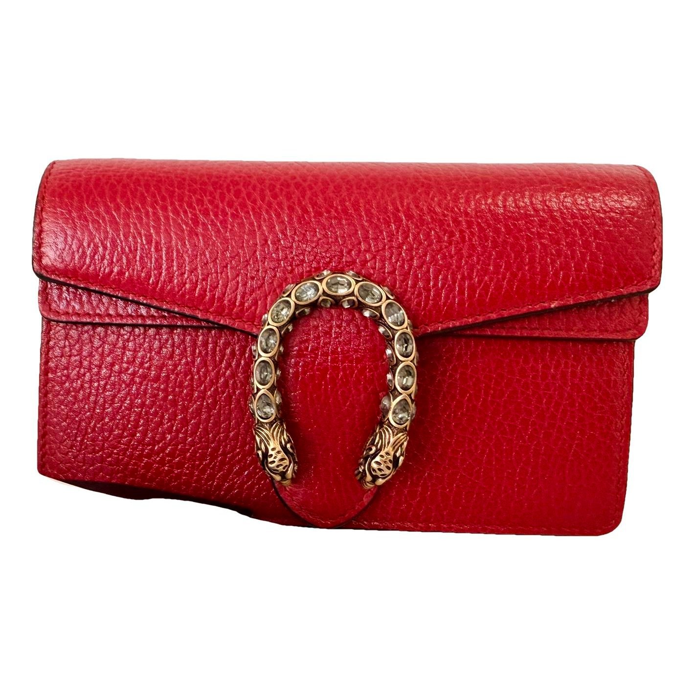 Dionysus Super Mini leather crossbody bag