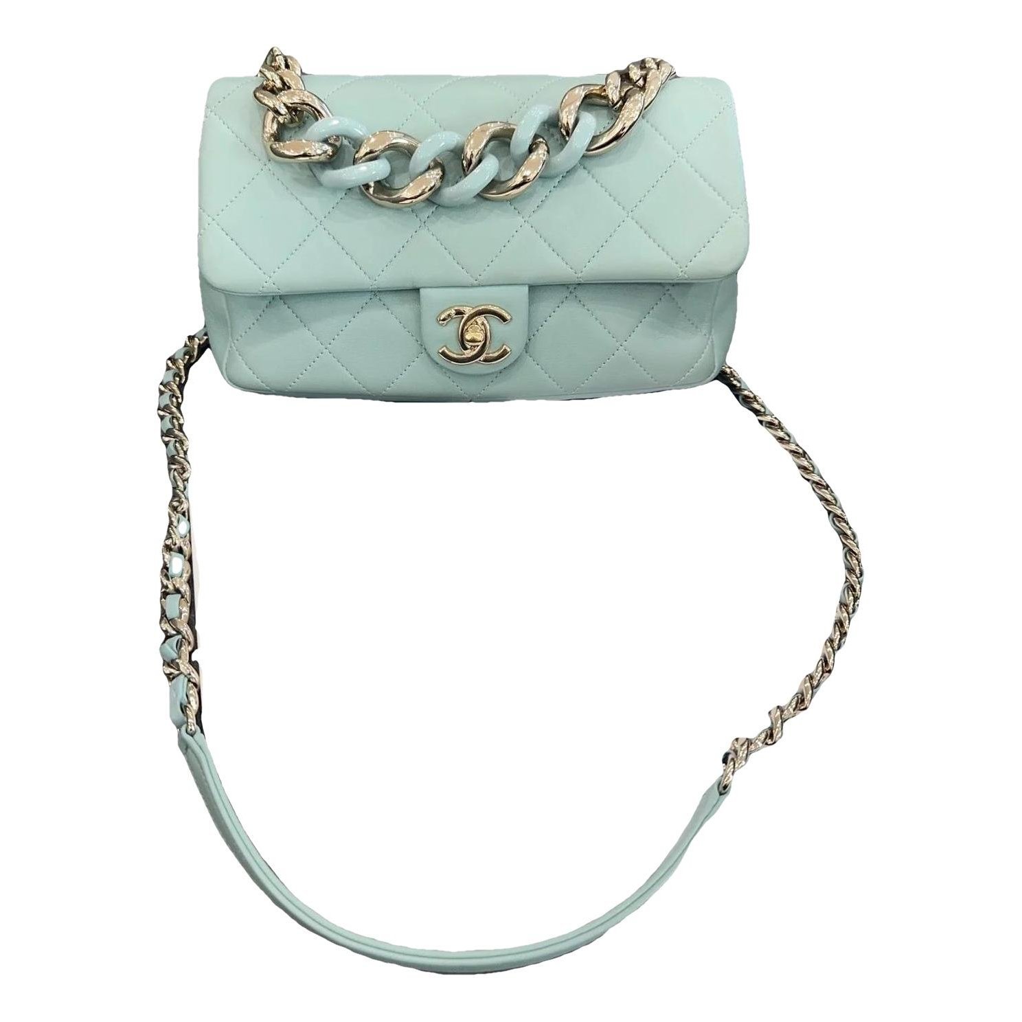 Leather mini bag