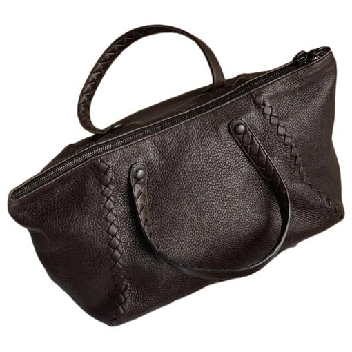 Fourre-Tout leather handbag