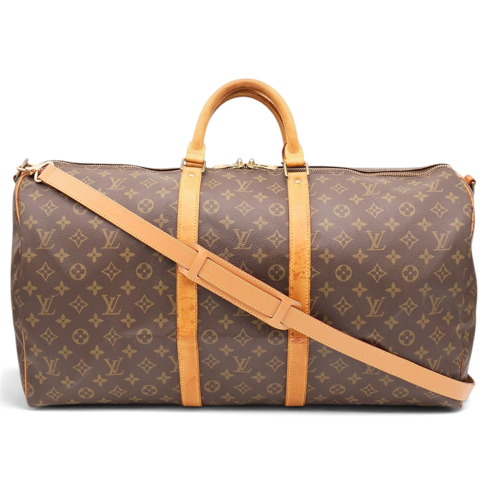 Keepall leather 48h bag