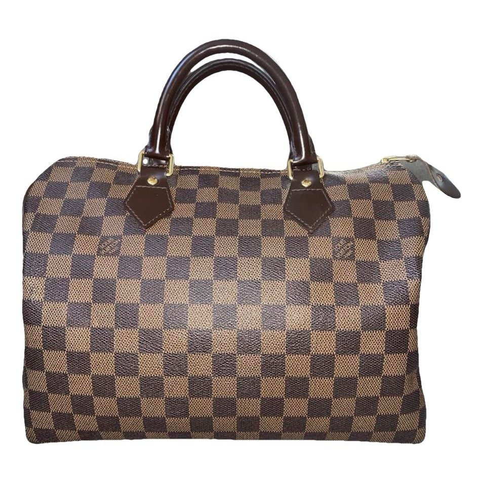 Speedy leather handbag