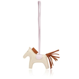 Hermes Craie, Mauve Pale and Gold Milo and Swift Leather GriGri Rodeo Charm PM, 2022