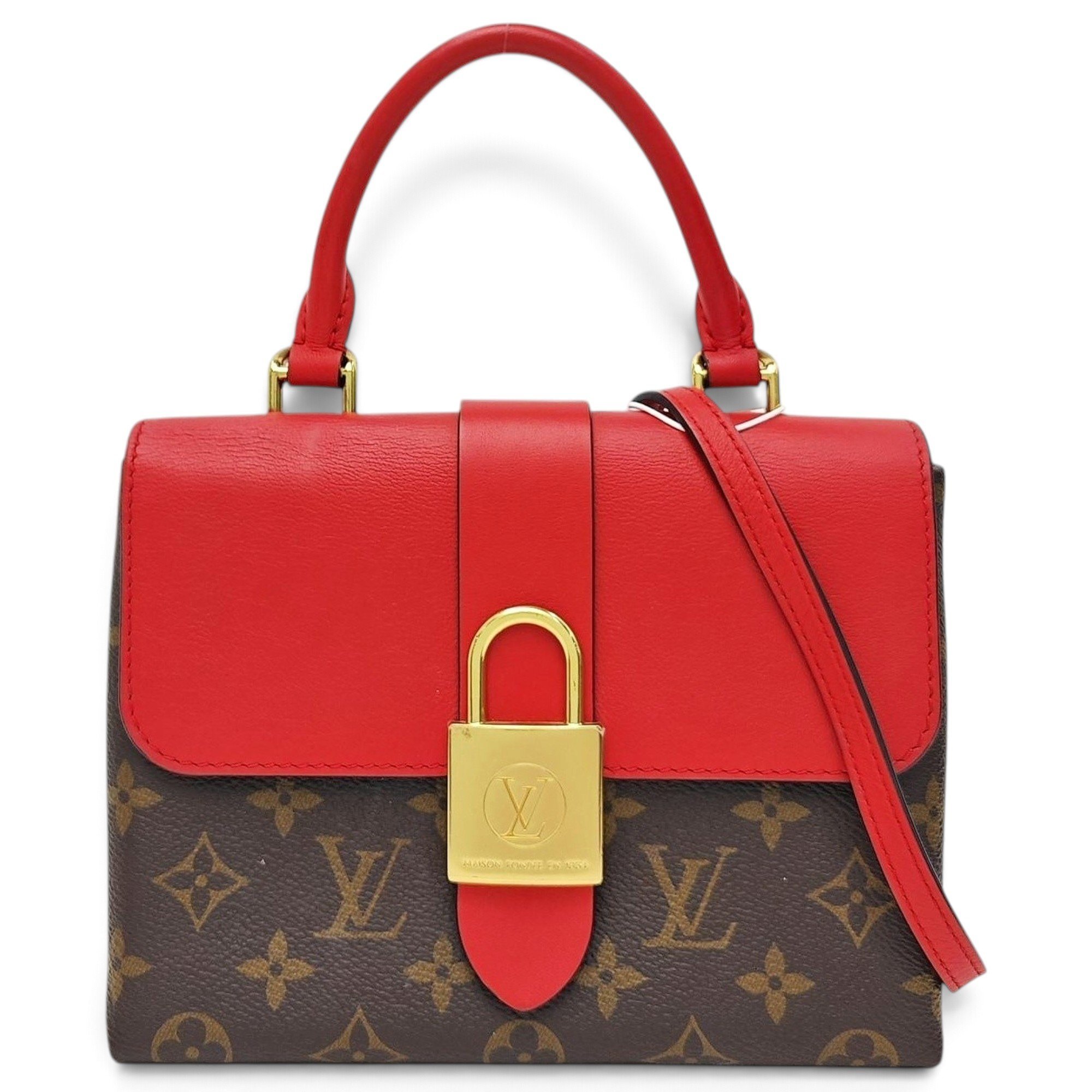 Locky BB leather handbag