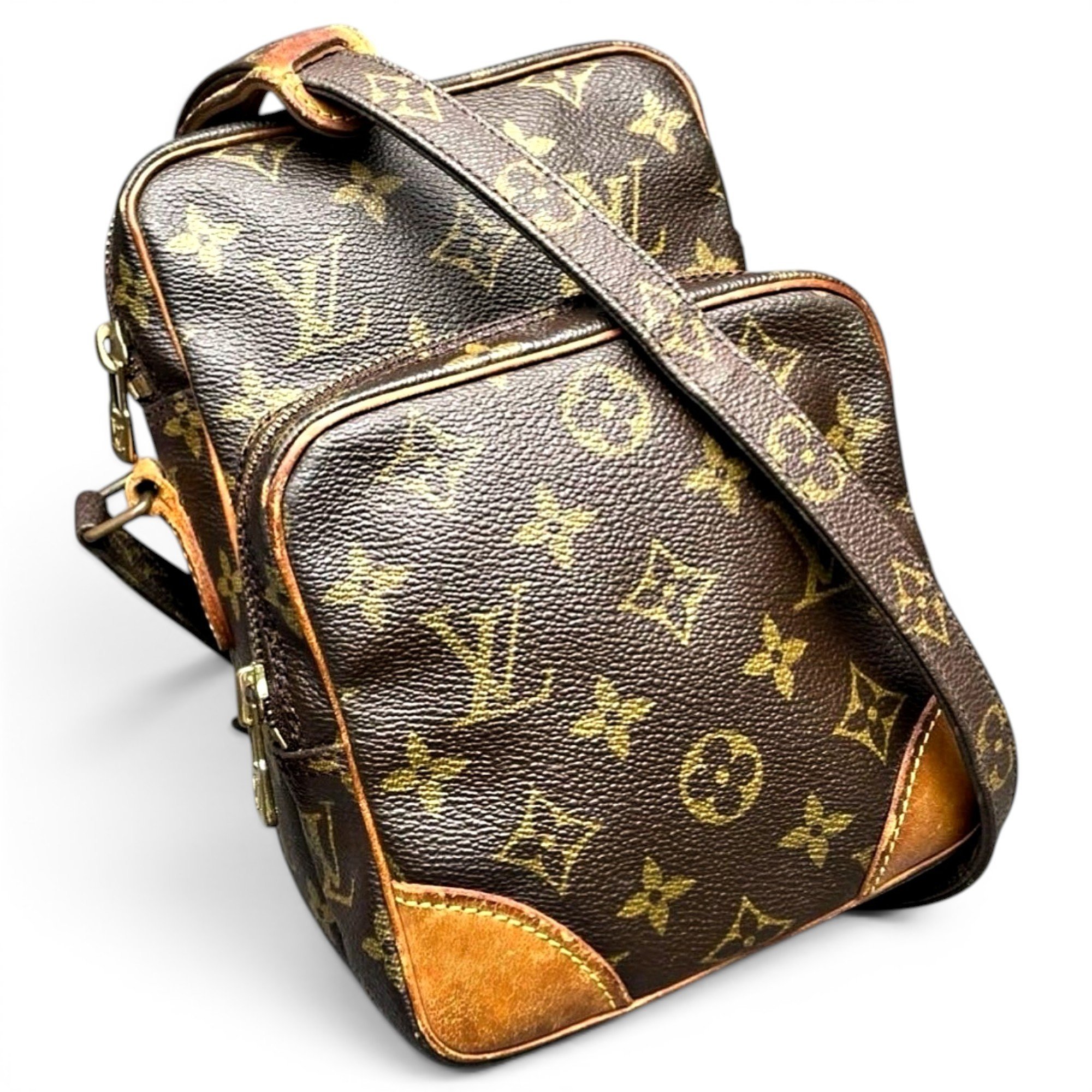 Amazon leather crossbody bag