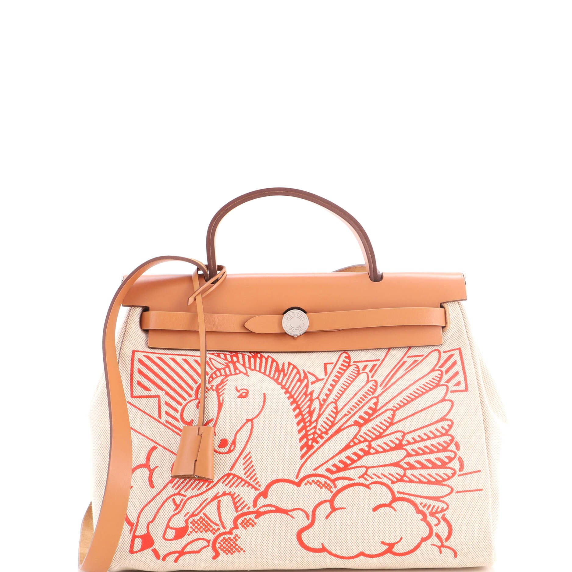 Herbag Zip Pegase Pop Toile and Leather 31