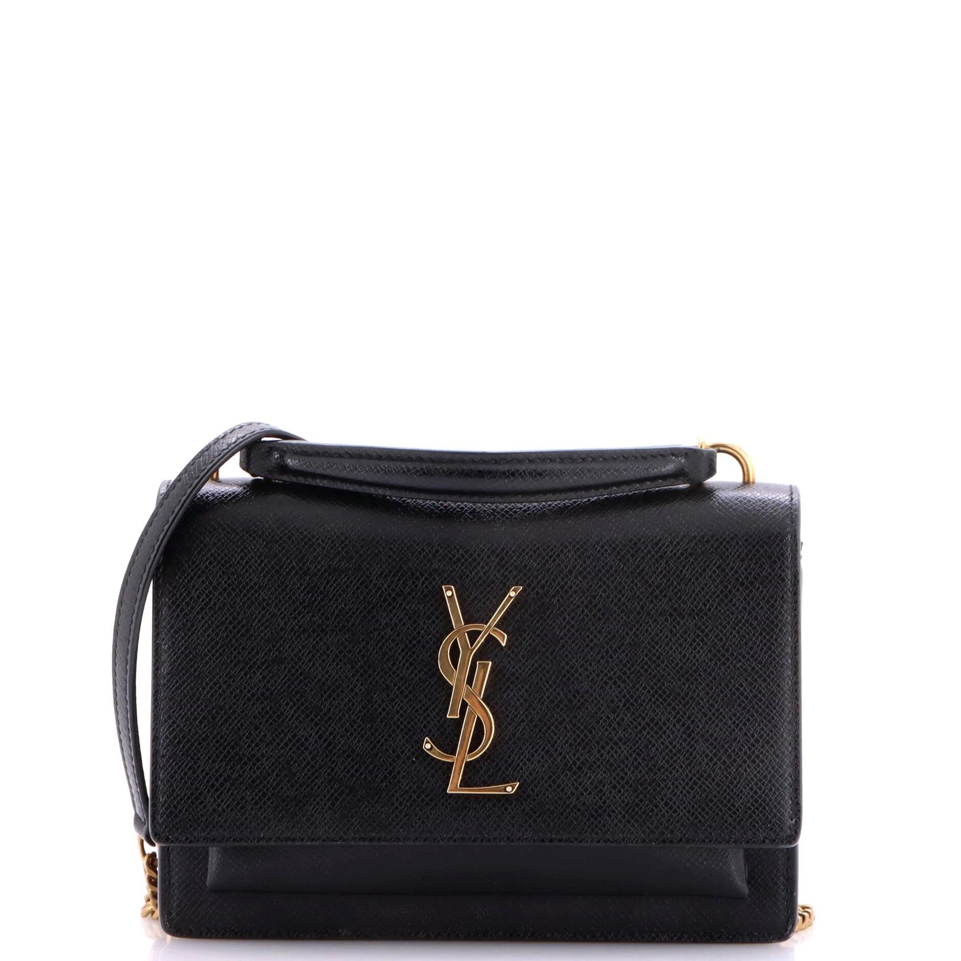 Leather crossbody bag