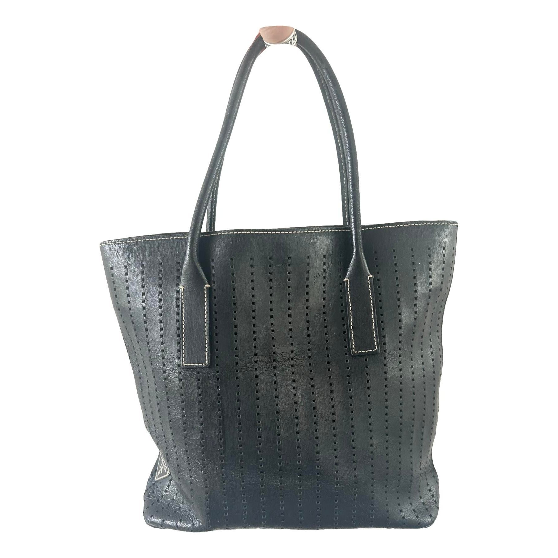 Spectrum leather handbag