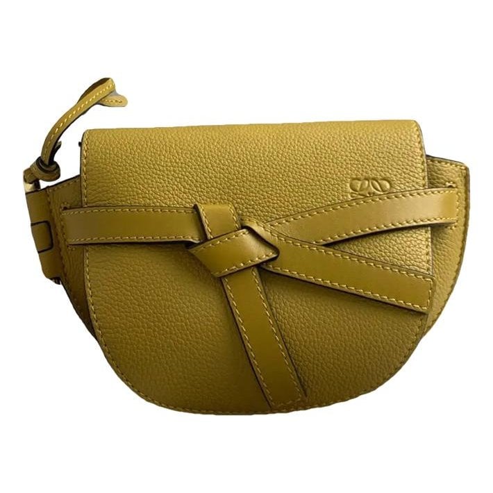 Gate leather crossbody bag