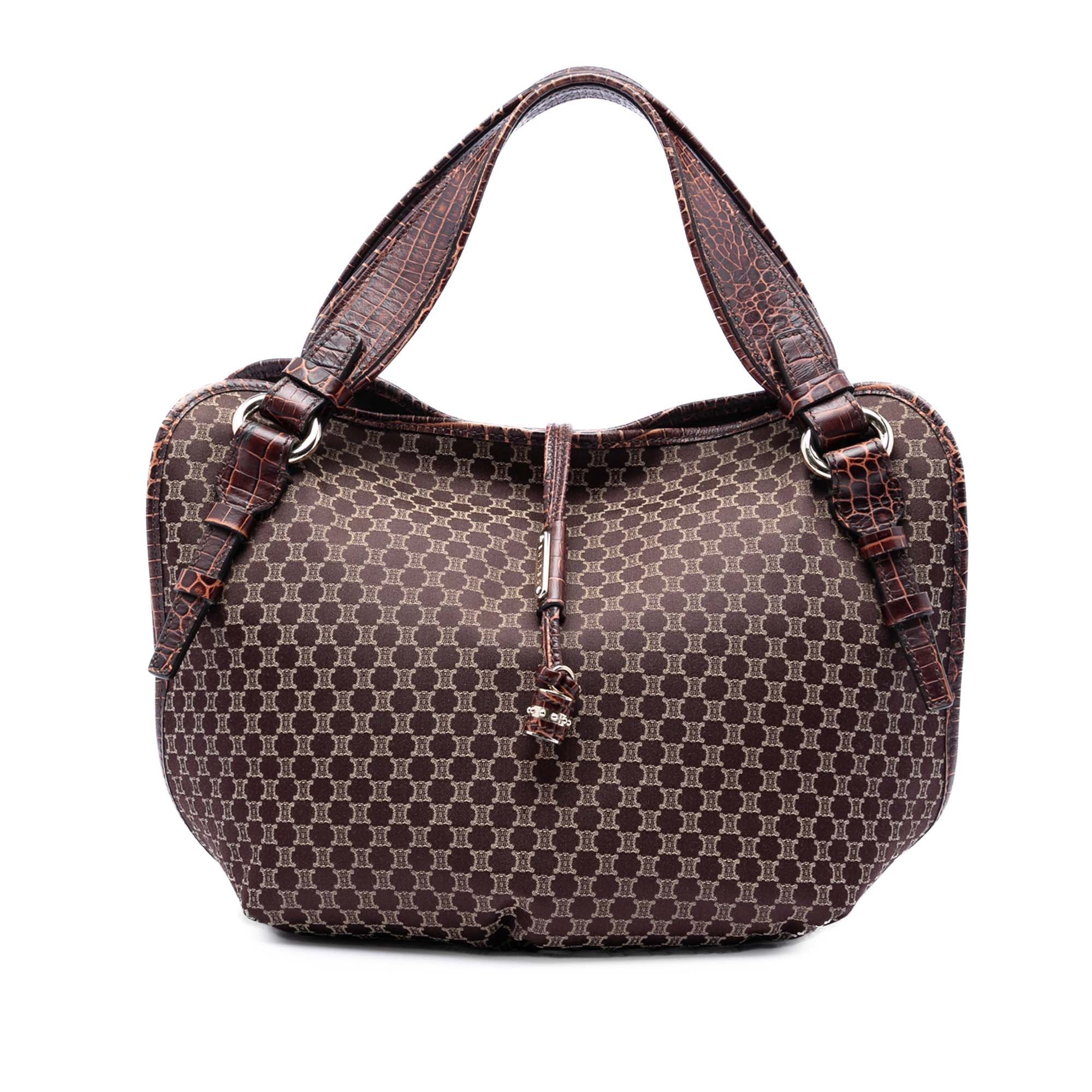 Hobo pony-style calfskin handbag