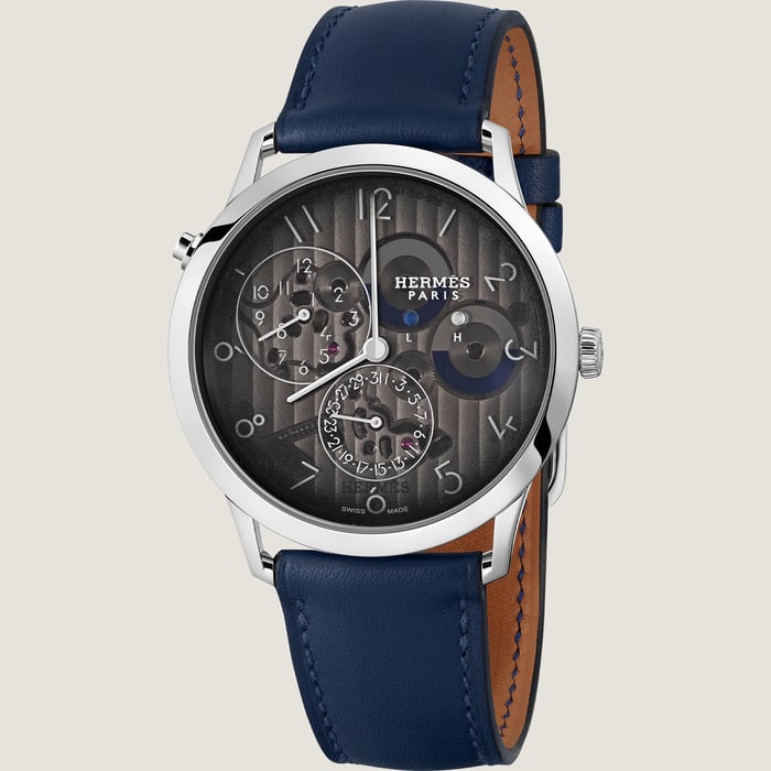 Sans Coloris Slim d'Hermès Watch, 39 MM