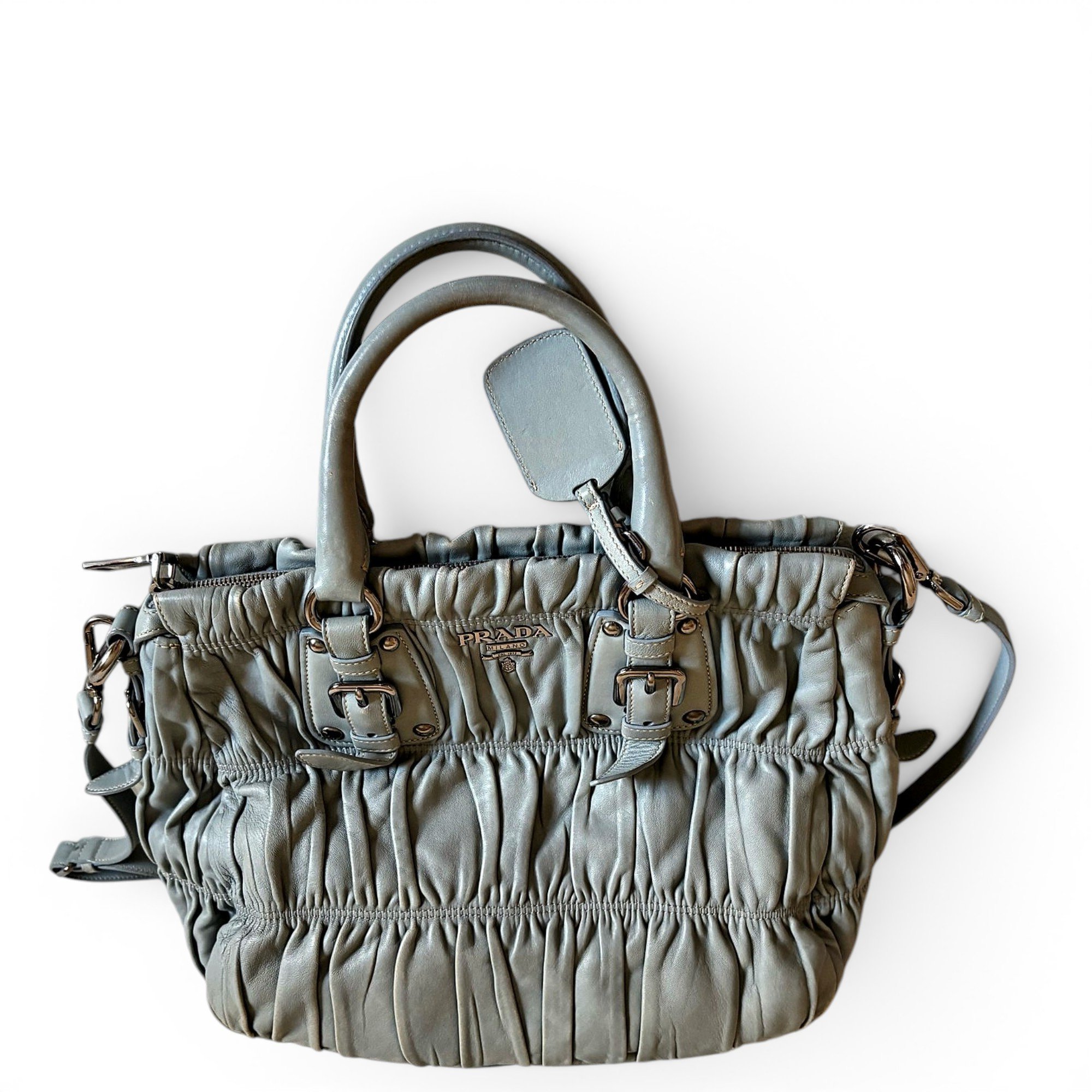 Leather handbag
