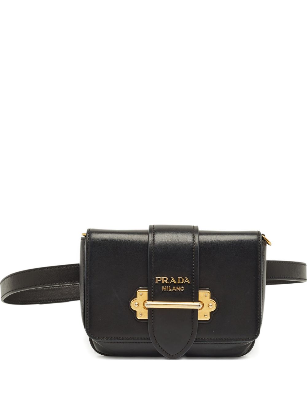 Cahier leather belt bag