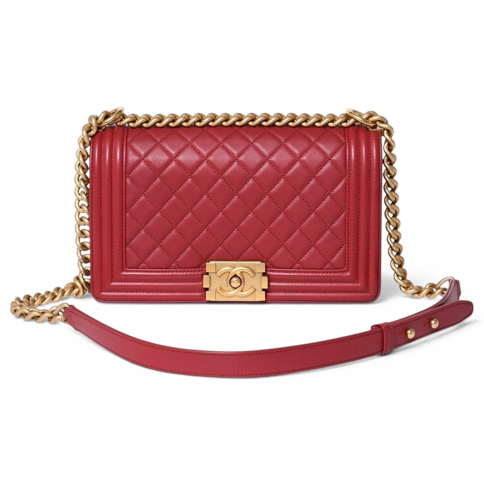 Boy leather handbag