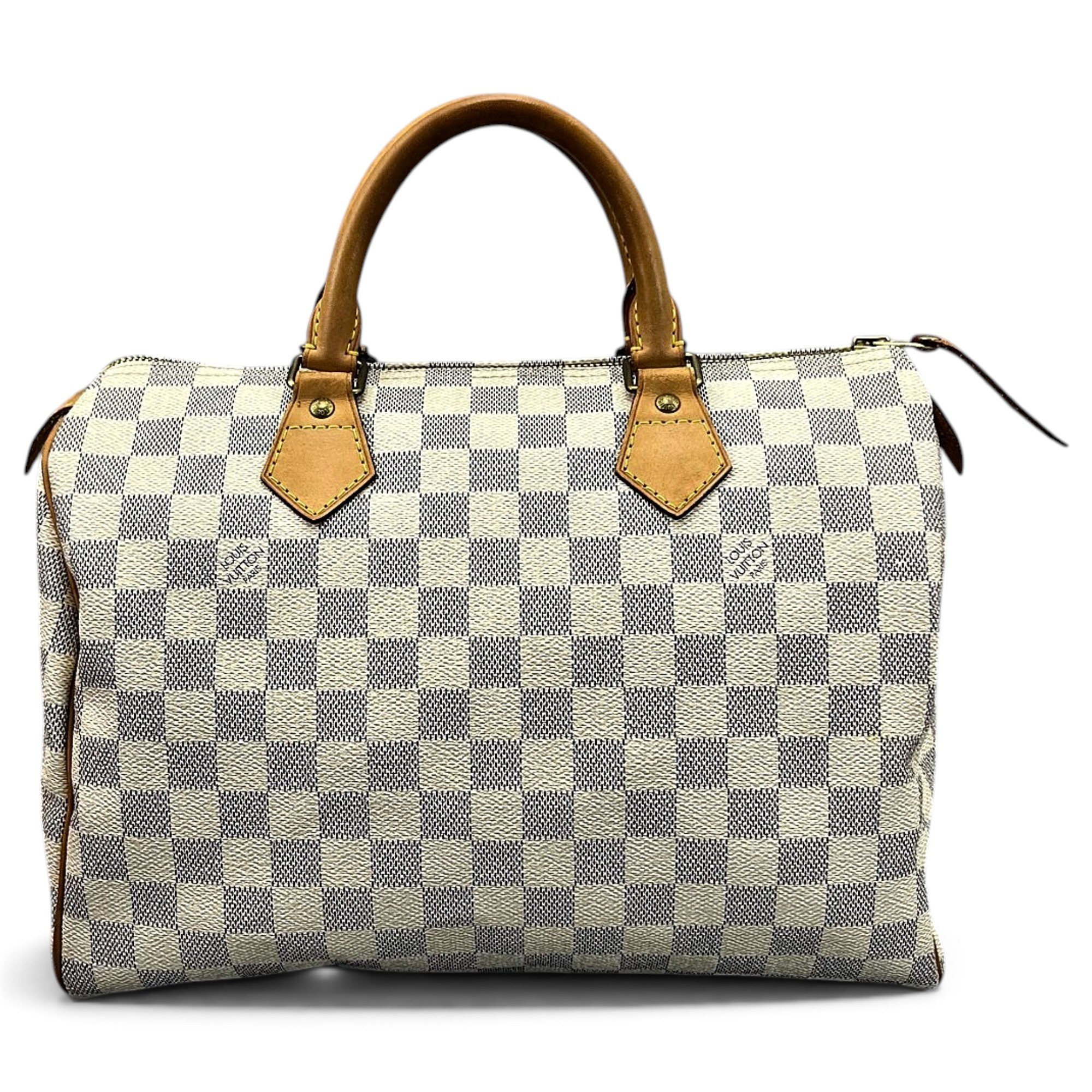 Speedy leather handbag
