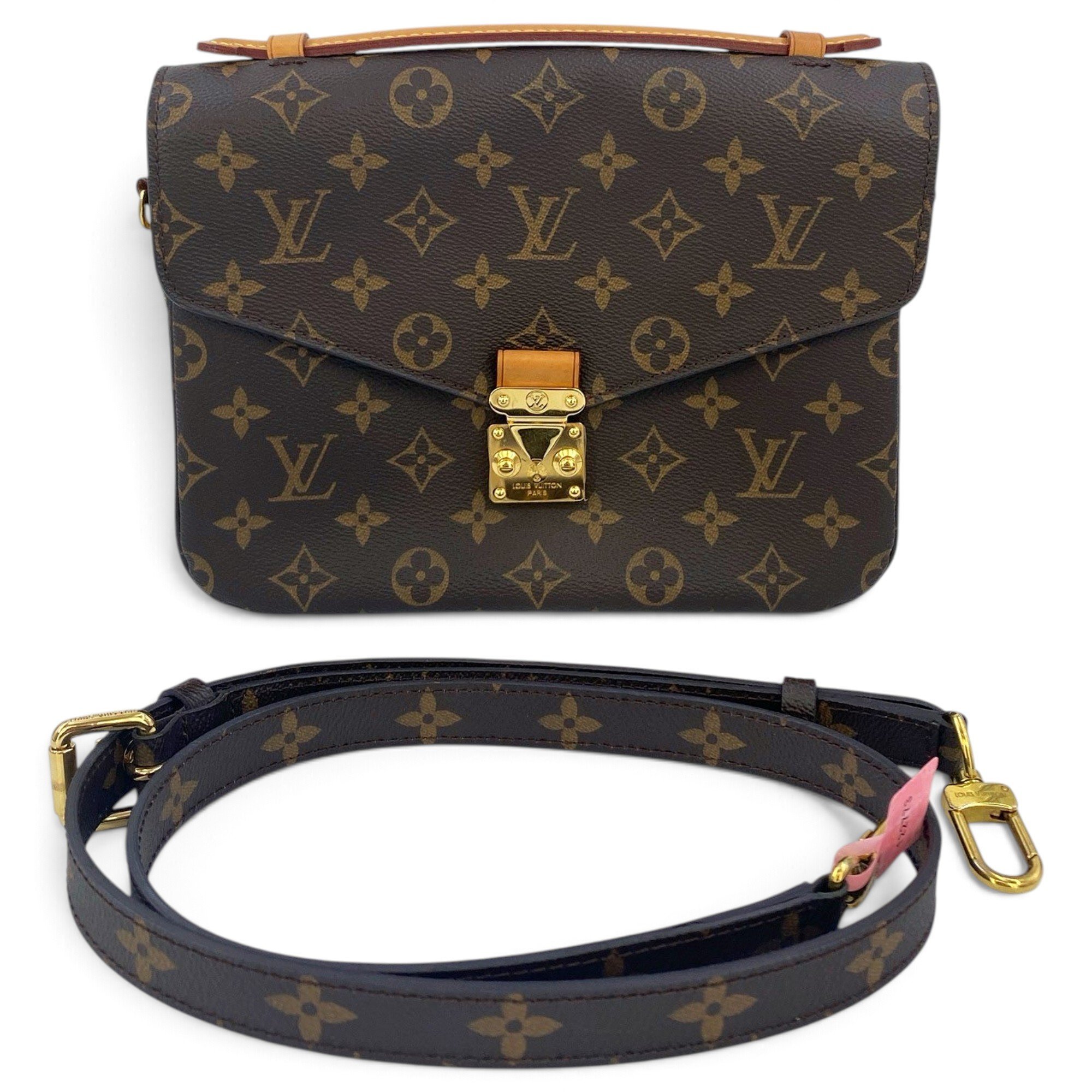 Metis leather crossbody bag