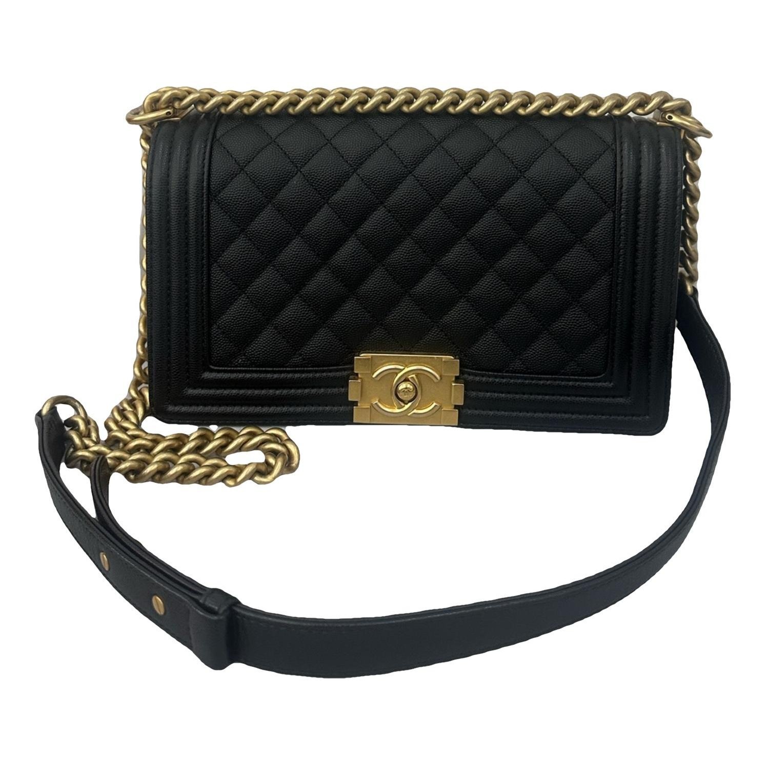 Boy leather crossbody bag