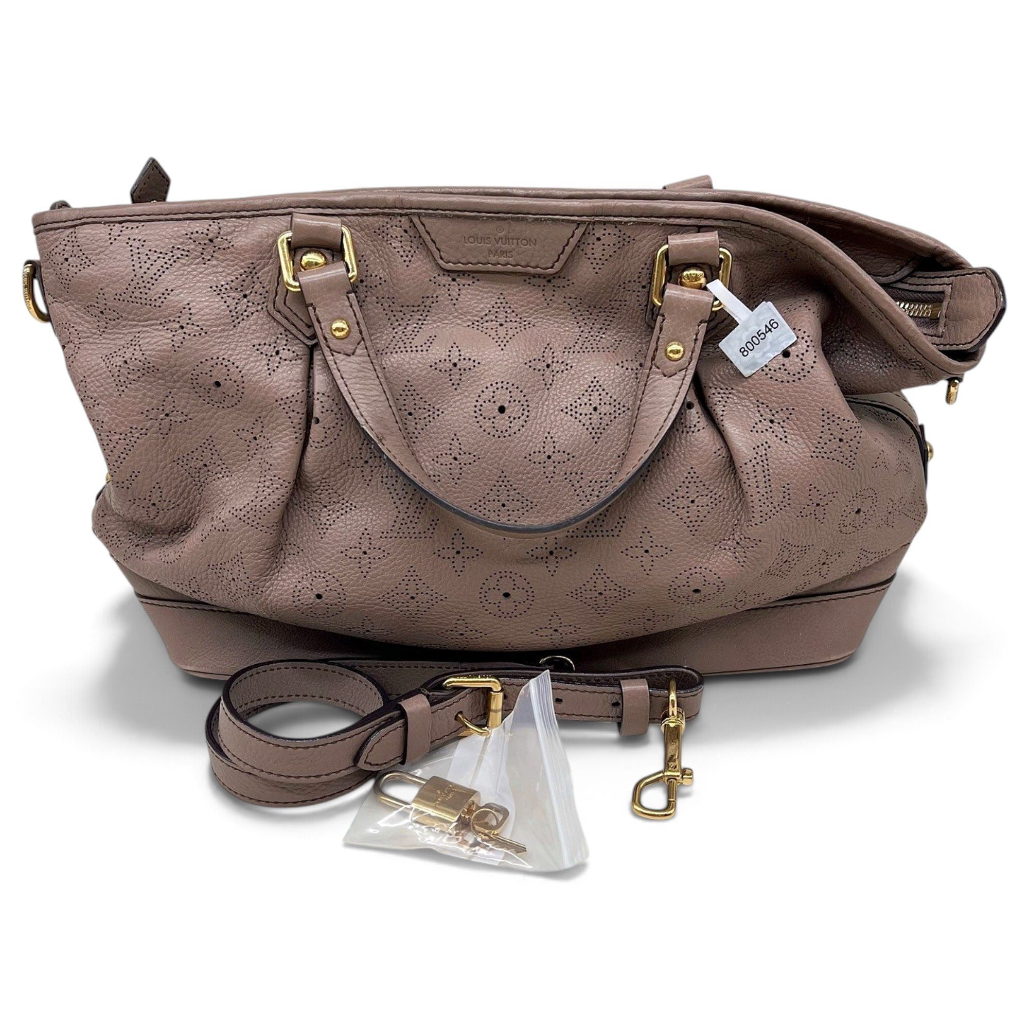 Stellar leather handbag
