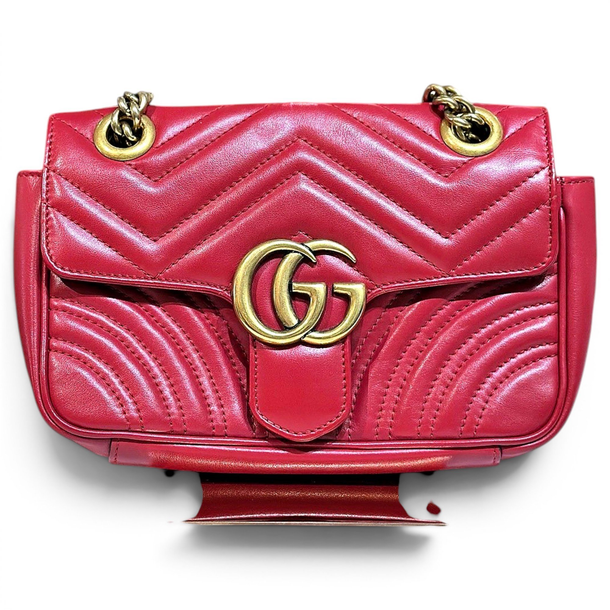 GG Marmont Flap leather handbag